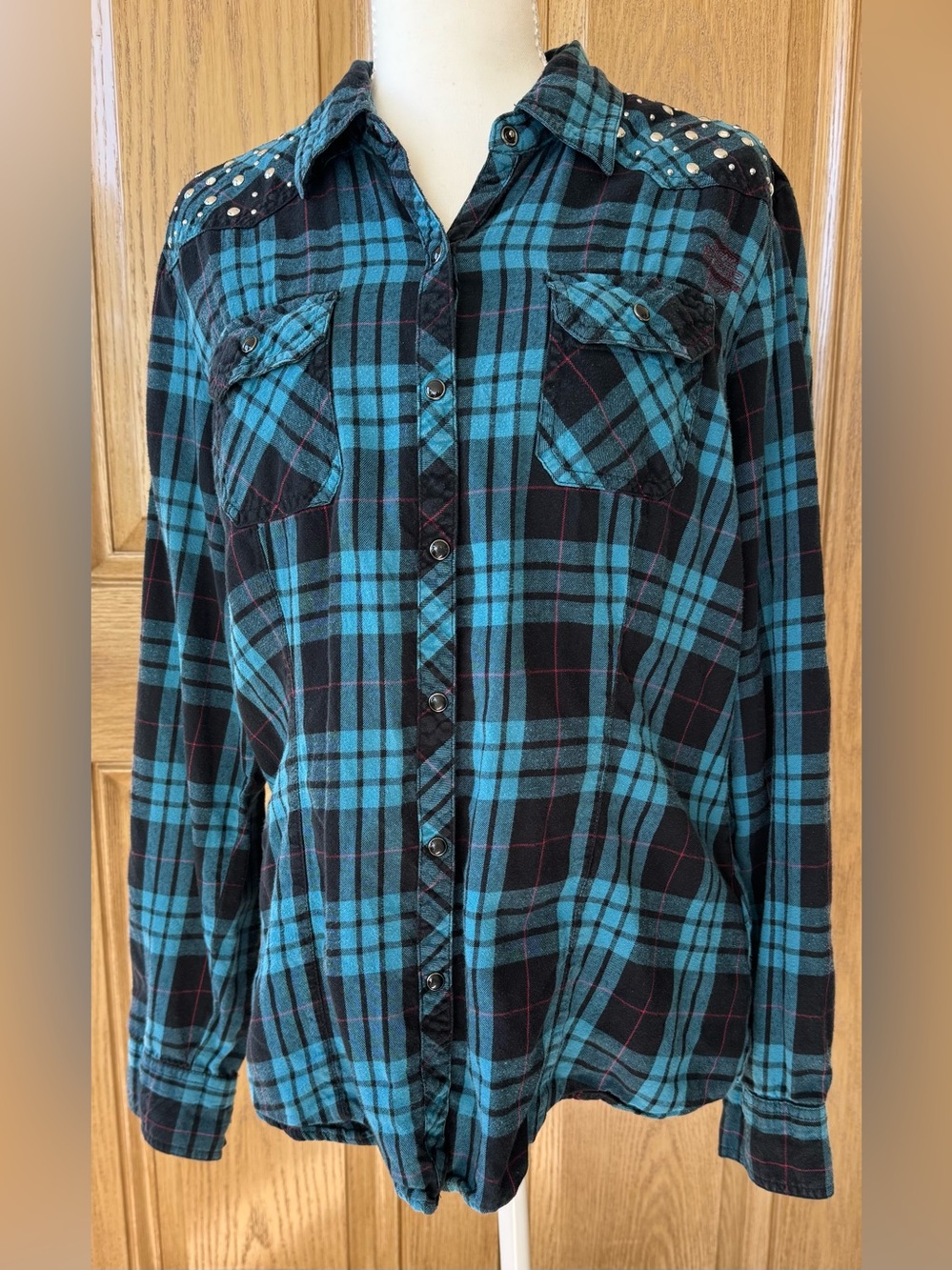 Harley-Davidson Plaid Cotton Shirt XL